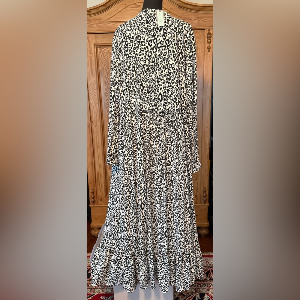 MARE MARE ANTHROPOLOGIE LYNDA TIERED MAXI DRESS 3x - Picture 6 of 8